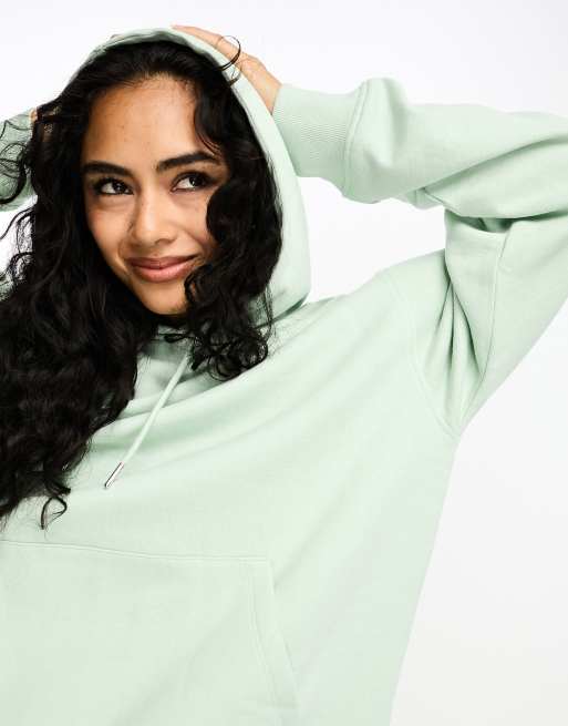 ASOS DESIGN oversized hoodie in aqua | ASOS