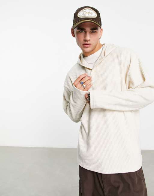 Asos discount cream hoodie