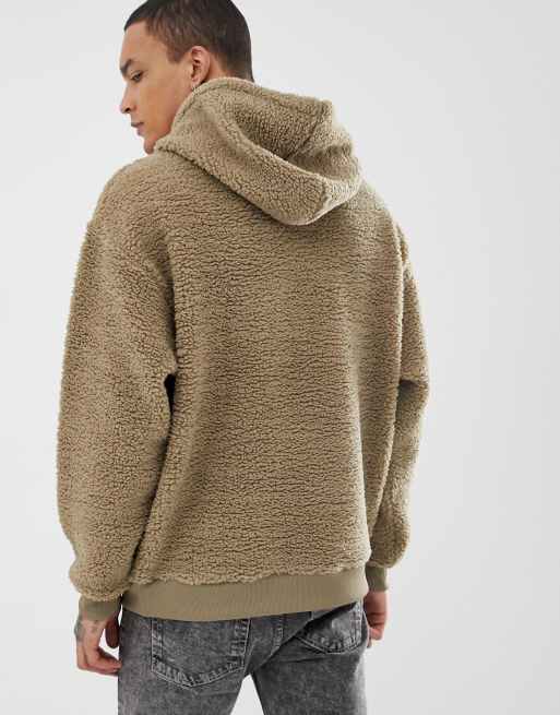 Teddy bear hoodie clearance asos