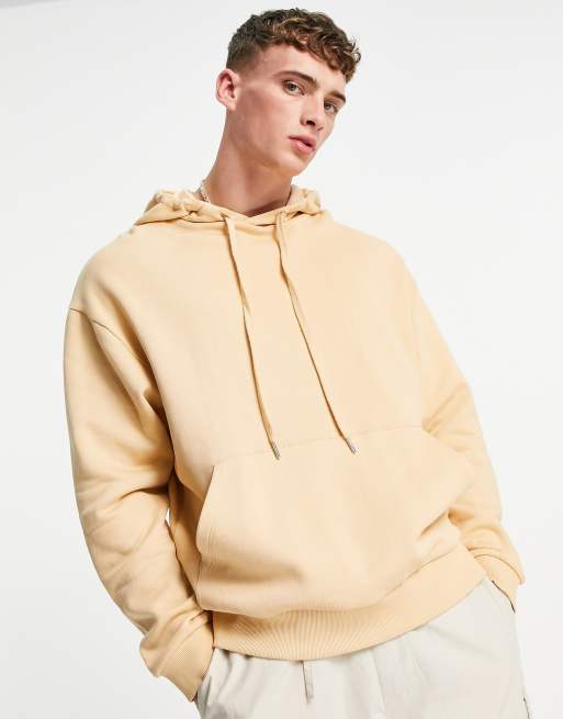 Asos hot sale beige hoodie