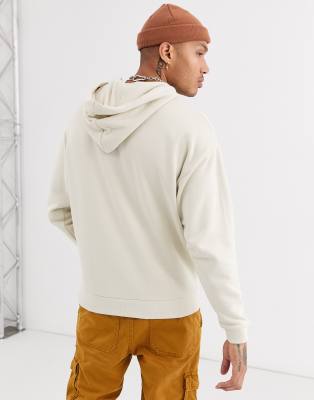 asos beige hoodie