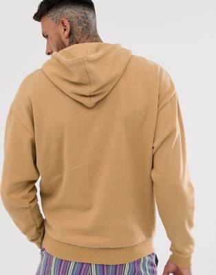 beige hoodie