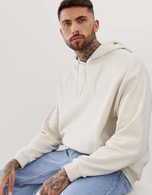 asos beige hoodie