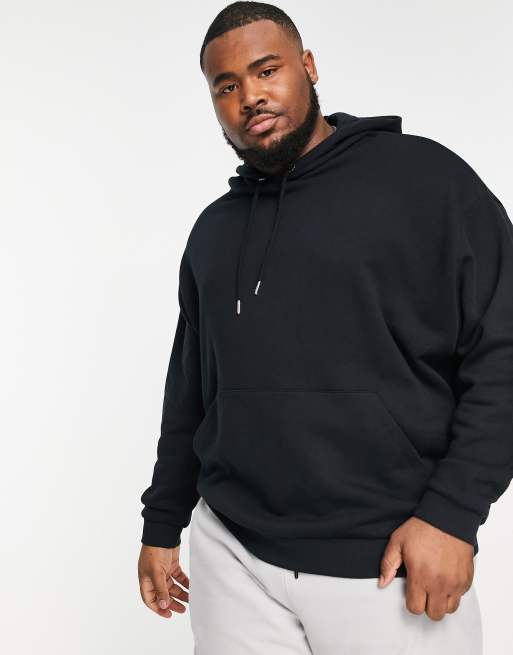 Asos black hot sale hoodie mens