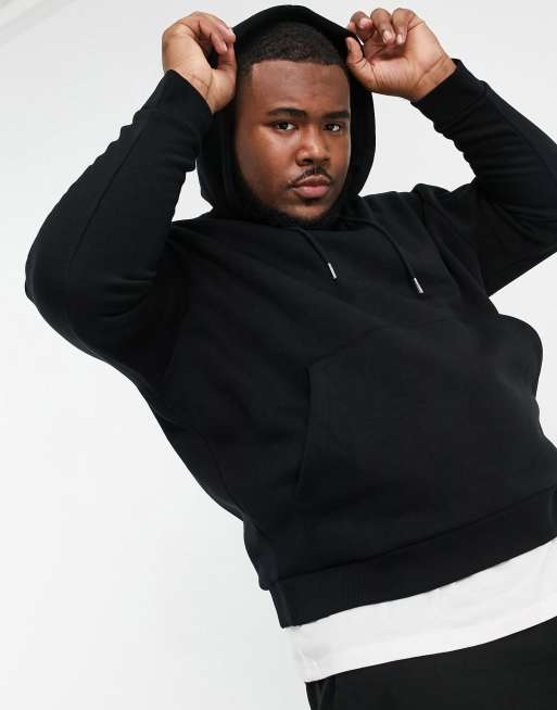 Black store hoodie asos