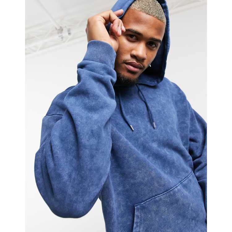 Nevontaii Oversized Acid Wash Hoodie - New from Nevontaii