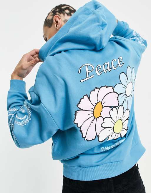 ASOS Hoodie With Floral Print