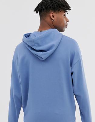 asos blue hoodie