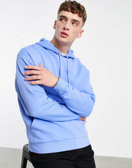 ASOS DESIGN oversized hoodie in blue | ASOS