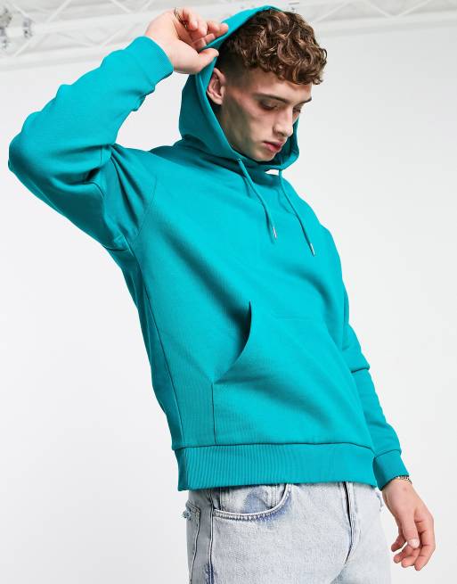 Blue oversized hoodie hot sale