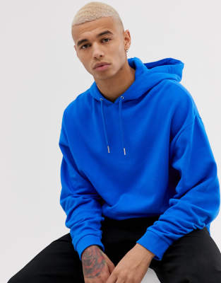 asos blue hoodie