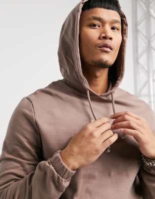 brown hoodie asos