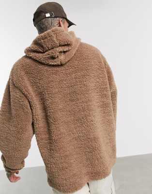 teddy oversized hoodie