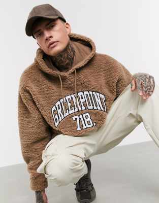 asos teddy hoodie