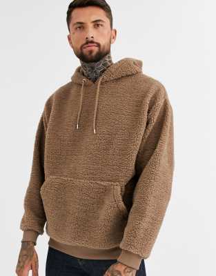 teddy oversized hoodie