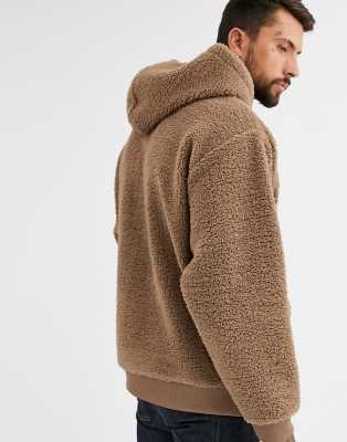teddy bear hoodie asos