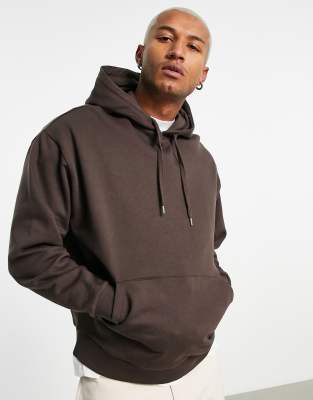 brown hoodie asos