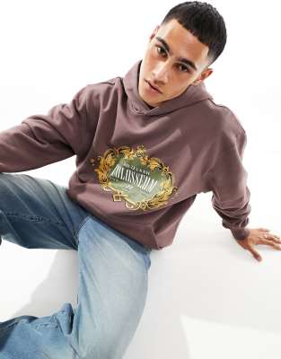 Oversized discount hoodie skate