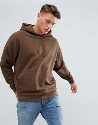 Brown Oversized Hoodie – VIBGYOR