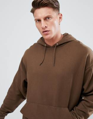 brown hoodie asos