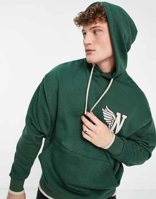 VARSITY CONTRAST HOODIE