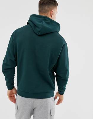 asos green hoodie