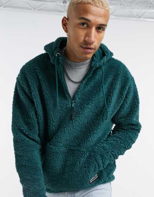 Green on sale teddy hoodie