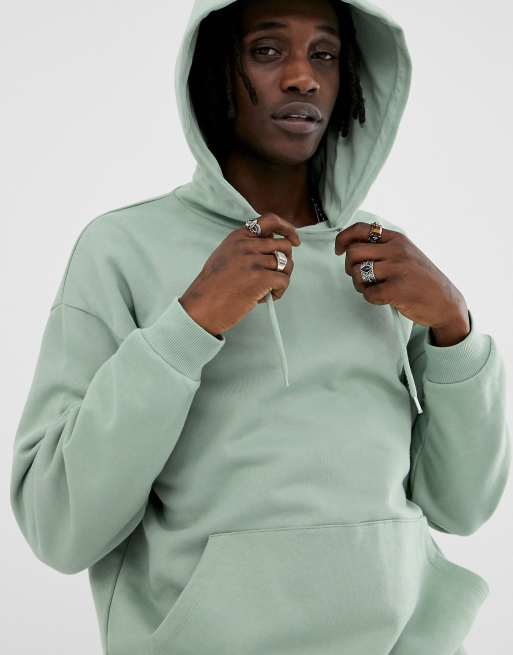 Asos best sale green hoodie