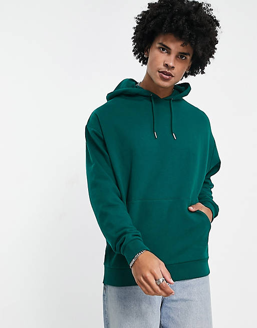 ASOS DESIGN oversized hoodie in green | ASOS