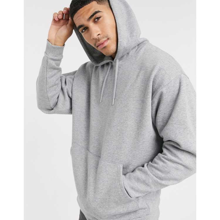 Asos mens shop grey hoodie