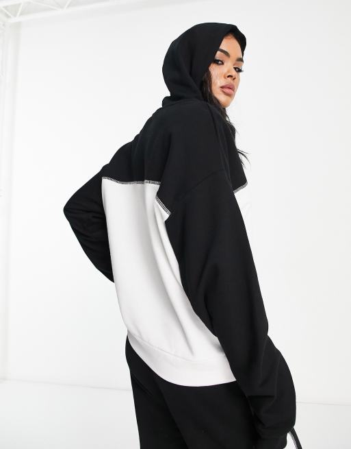 Nike hoodie best sale oversize color block