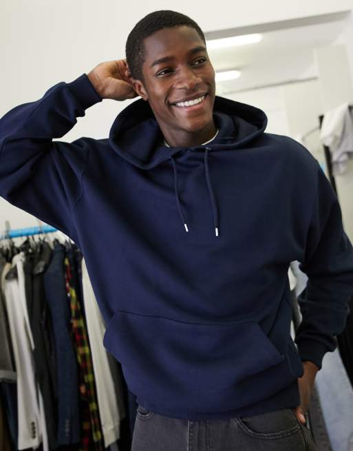 Navy store oversized hoodie