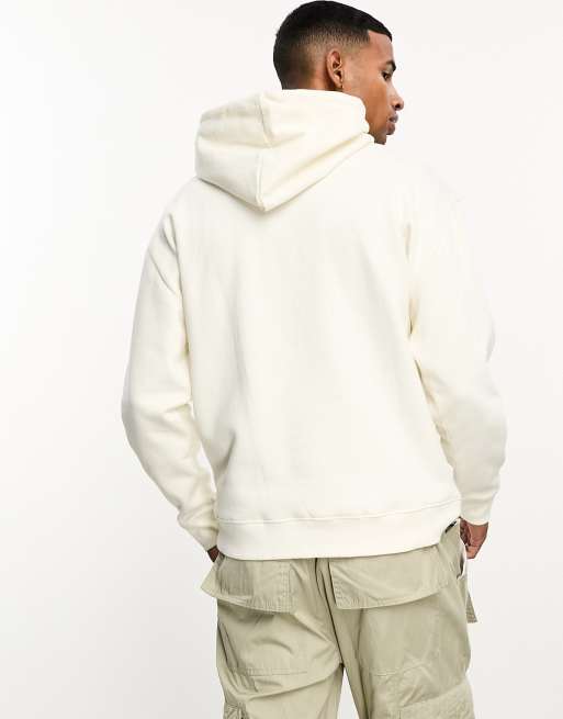 Printed Hoodie - Beige/New York - Men