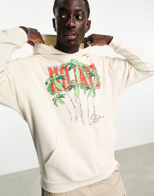 Off white 2025 palm tree hoodie