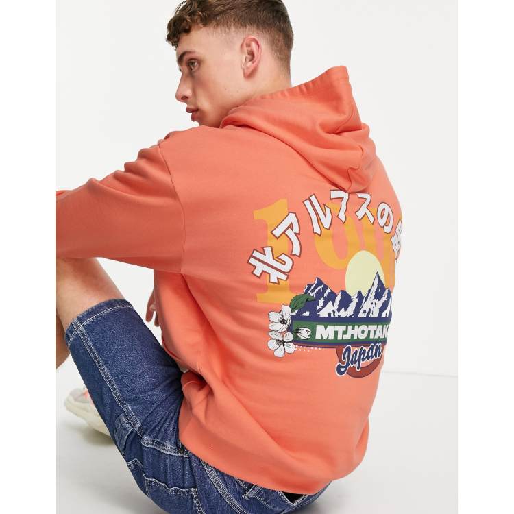 Asos outlet orange hoodie