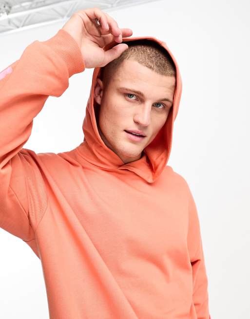 Asos shop orange hoodie