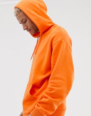 orange hoodie asos