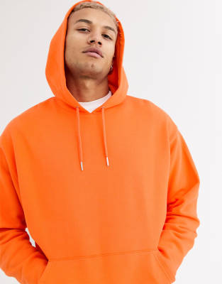 orange hoodie asos