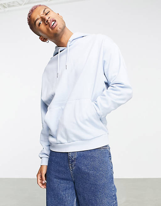 ASOS DESIGN oversized hoodie in pastel blue | ASOS