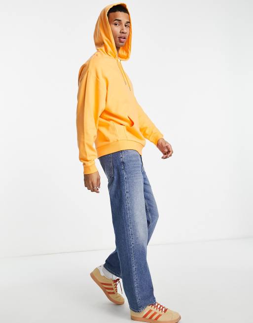 ASOS DESIGN oversized hoodie in pastel orange ASOS