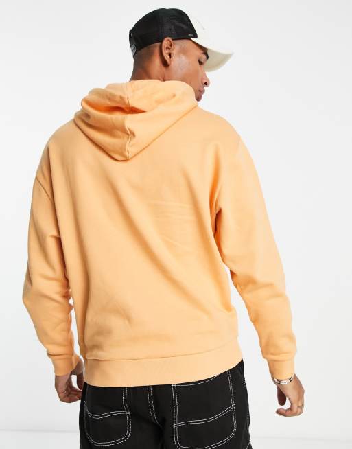 ASOS DESIGN oversized hoodie in pastel orange ASOS