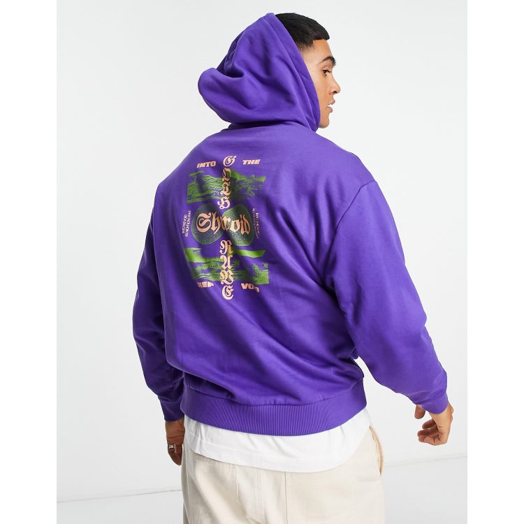 Men's Purple Brand Designer Sweatshirts & Hoodies