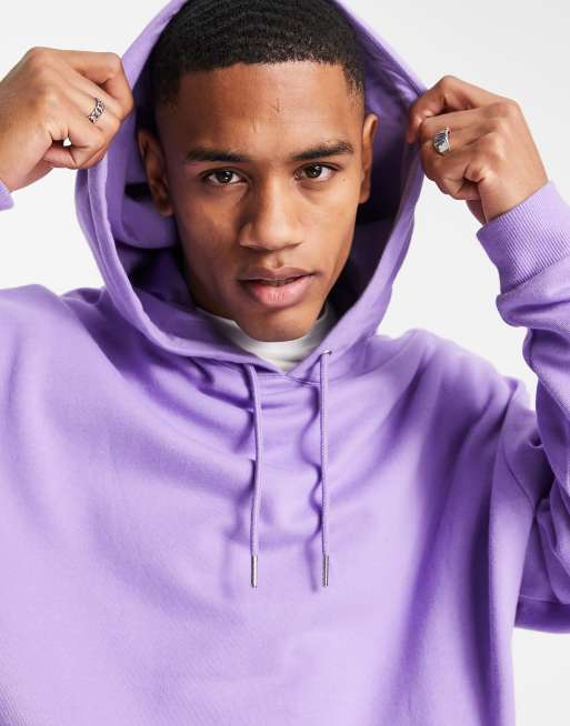 ASOS DESIGN oversized hoodie in purple | ASOS