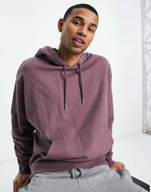 Purple discount hoodie asos