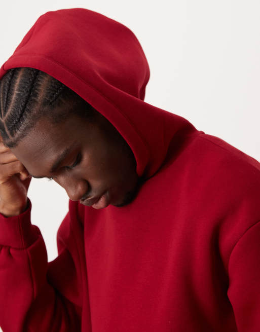 Red hoodie asos hotsell
