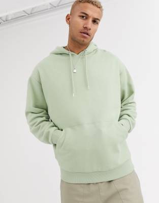 sage green sweatshirt