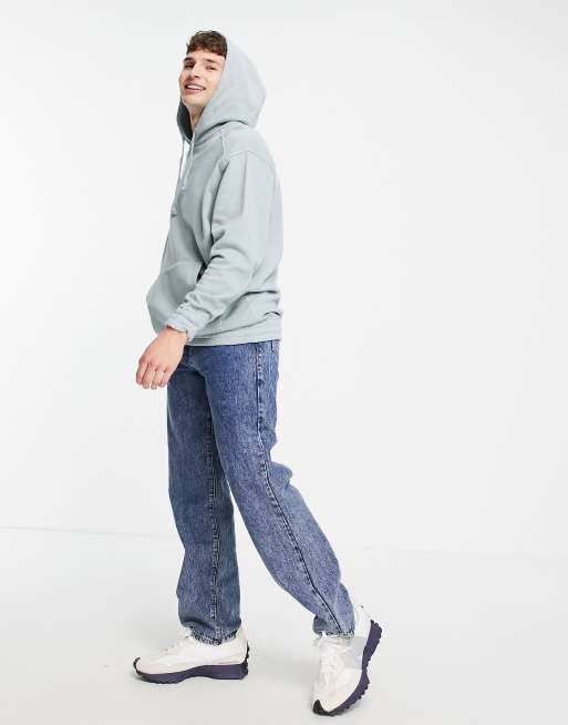 Grey hoodie clearance blue jeans