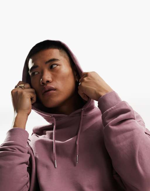 Washed out outlet pink hoodie