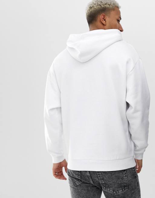 ASOS DESIGN oversized hoodie in white ASOS