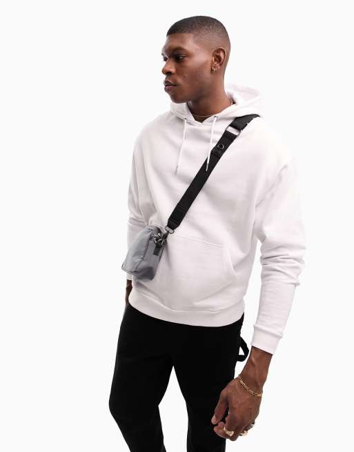 White hoodie outlet asos